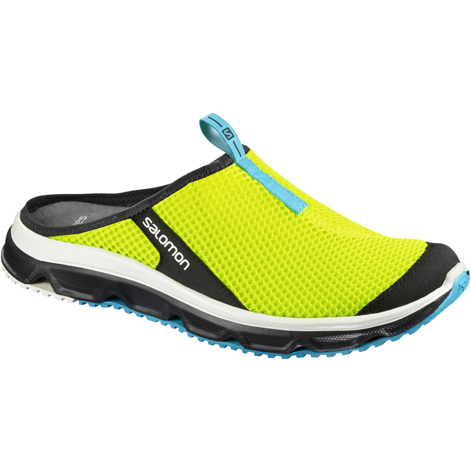 Salomon RX SLIDE 3.0 Sandalias Hombre - Fluorescentes Verde - Colombia (57210-EODB)